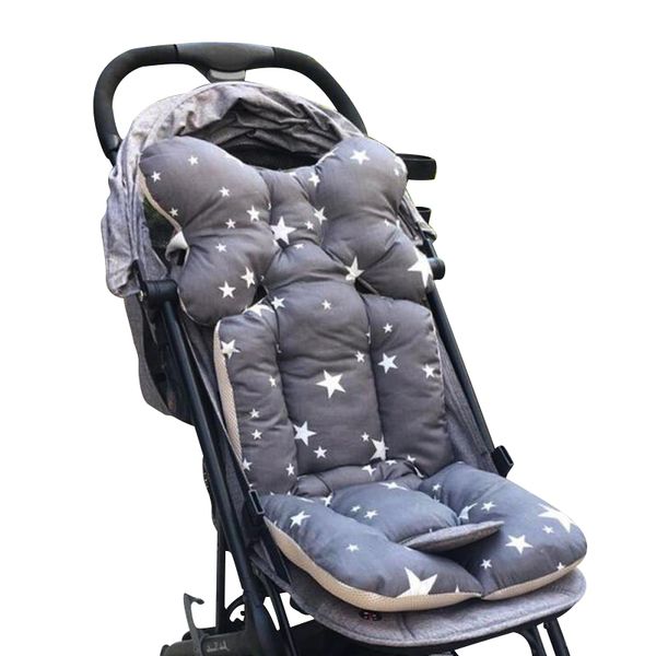 

stroller parts & accessories baby printed pad seat warm cushion mattresses pillow cover child carriage cart thicken trolley chair a5