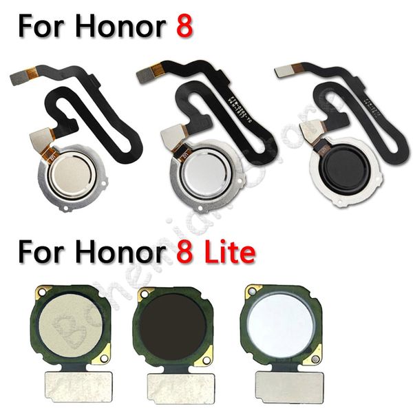 

10psc home back button fingerprint sensor flex cable for huawei honor 8 lite mobile phone repair parts delivery