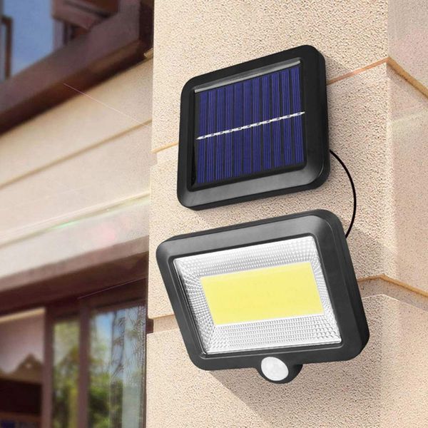

brelong solar cob 100leds инѬакѬанй даик движени даик веа поока ip65 водонепѬониа