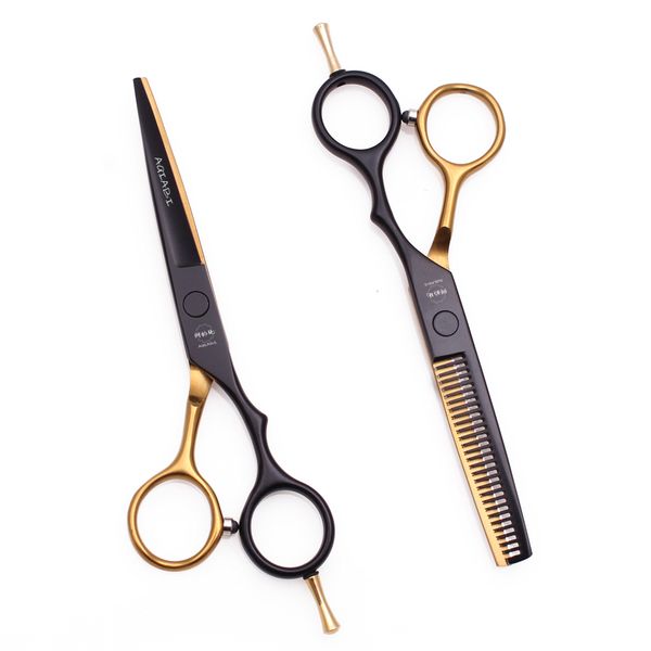 

hair scissors a1029 5.5" 16cm jp 440c aqiabi brand hairdressing shears hair cutting scissors thinning shears professional barber scisso