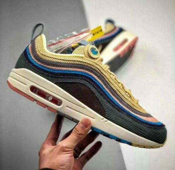 

97 ean wother poon de igner hoe 97 w vivid ulfur multi yellow blue hybrid running hoe men women port neaker