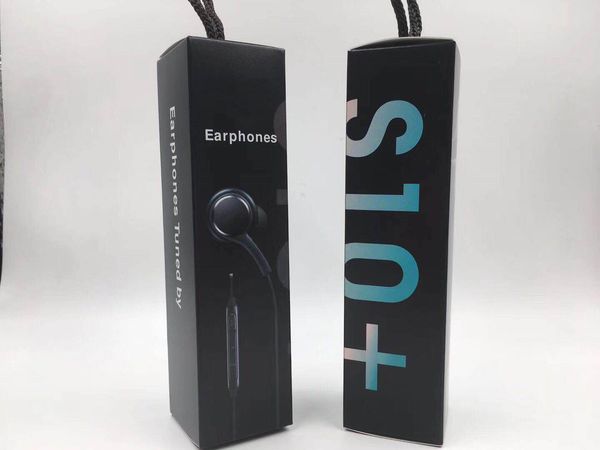 

s10 earphones 3.5mm in-ear wired mic volume control headset for huawei xiaomi samsung galaxy s10 s9 s8 smartphone