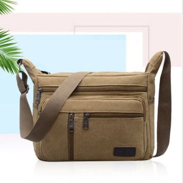 

горячие мужчины холст crossbody сумка одиночные сумок на ремне сумки путешествия повседневного мессенджер solid молния ранцы для подростков