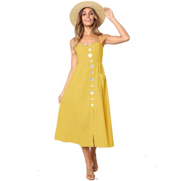 

solid women's casual summer dress 2019 hanging sling o-neck loose pocket elegant dress women's beach maxi dresses, Black;gray