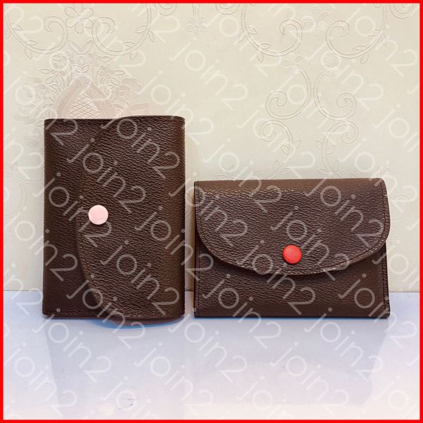 

ROSALIE COIN PURSE M41939 Дизайнерская Мода Женский Компактный Короткий Кошелек Роскошный К