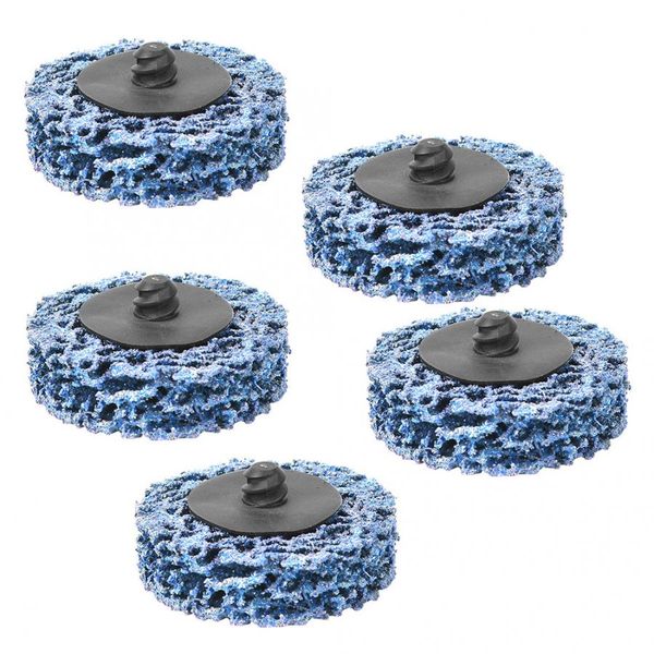 

5pcs 2inch 50mm poly strip disc roll lock grinding wheel rust paint remover