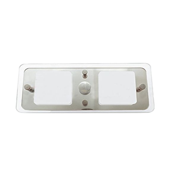 

потолочный светильник 12v 24v dimmable водить нажмите ультратонкий 6w переключатель крытый свет для rv, караван, camper и лодка