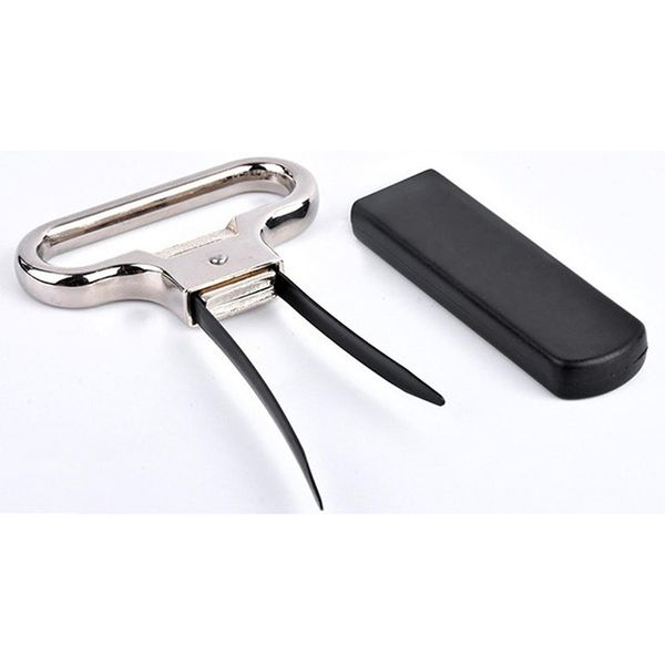 

new creative two-prong cork puller ah-so wine opener professional old red wine opener other kitchen dining bar