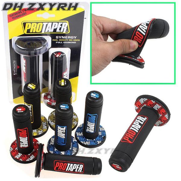 

option handle grip protaper motorcycle protaper dirt pit bike motocross 7/8" rubber hand grips brake hands 2wg-117n