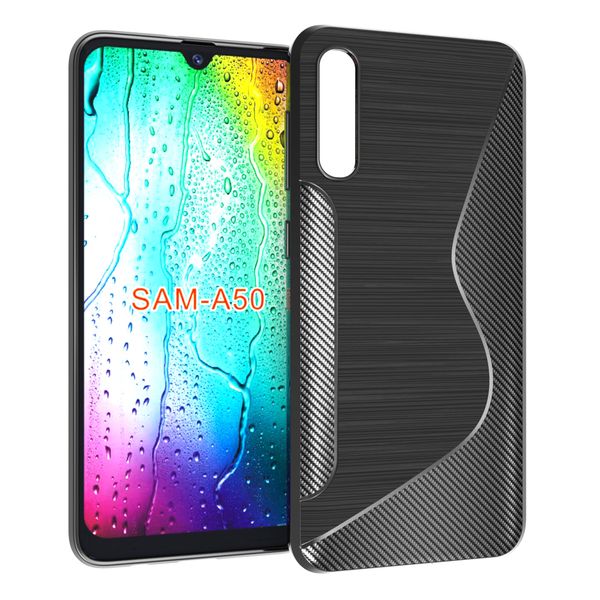 

for samsung galaxy a50/galaxy a70 cover ns line tpu gel skin cover soft shockproof case