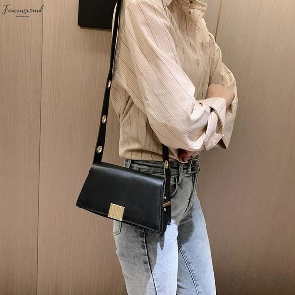 

leather crossbody bags women fashion casual bags solid color leather handbags women messenger shoulder bag sac main female