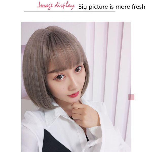 Actory Direct Sales Japan And South Korea New Air Bangs Short Hair