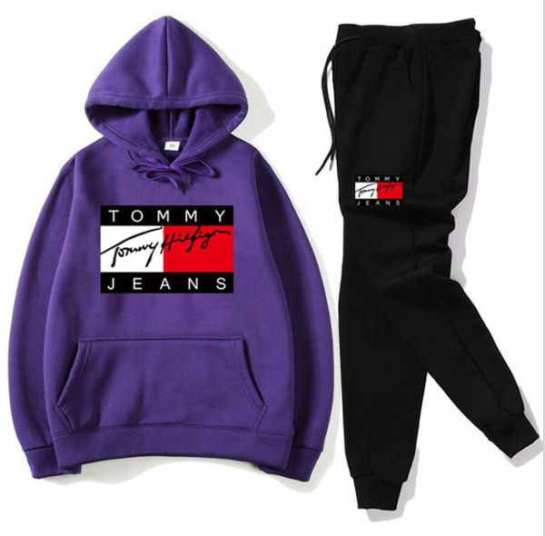 

20ssrand new fashion men's tracksuit women casual sport suit jacket hoodie pants sweatshirt + pant suit woman hoodie and pant set sweat