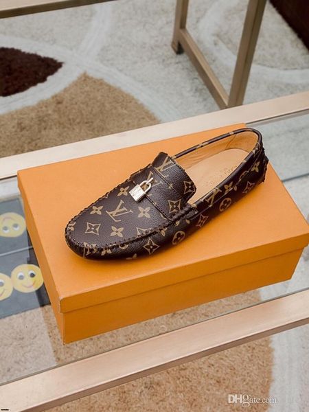 

20wf luxury brands suede leather mens shoes casual spring autumn breather comfortable sneakers men loafers trainers chaussure homme madaol, Black