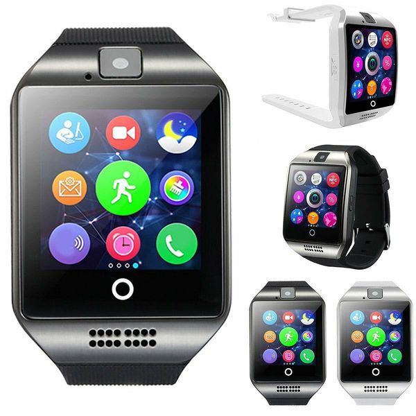 

new bluetooth smartwatch support sim tf card camera pedometer facefook bracelet compatible for ios android phone sport watch
