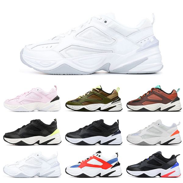 

fashion designer dad sport shoes runner mens women shoes m2k tekno black volt paris phantom pink trainers sneaker shoes size 36-45