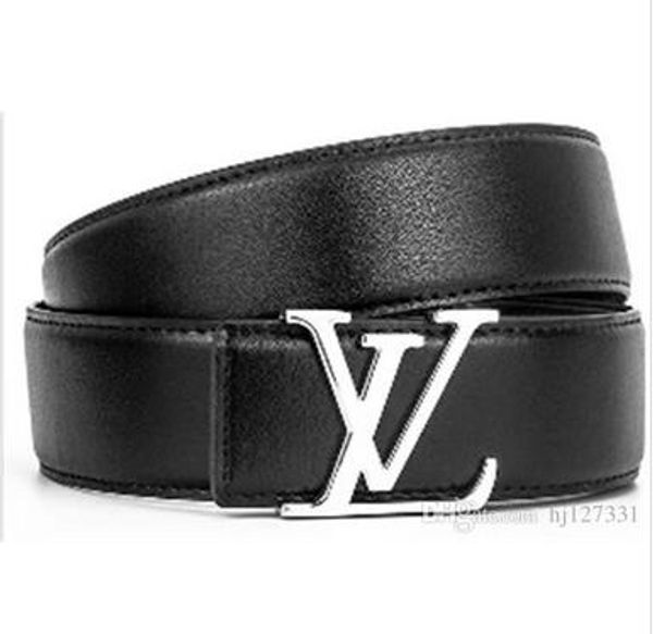 

fashionable men's belt luxury letter shun buckle brand belt body design comfortable business temperament wear, Blue;gray