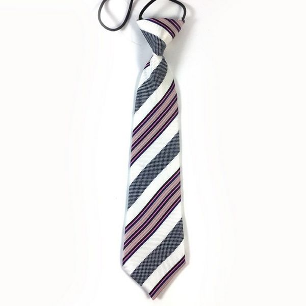 

striped children necktie 2018 fashion kids tie casual neck ties party necktie gravatas corbatas student boy girls style krawatte, Black;gray