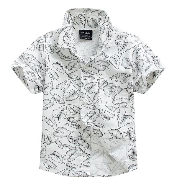 

cotton 100% floral shirt hawaiian shirt aloha shirt for boy T1546
