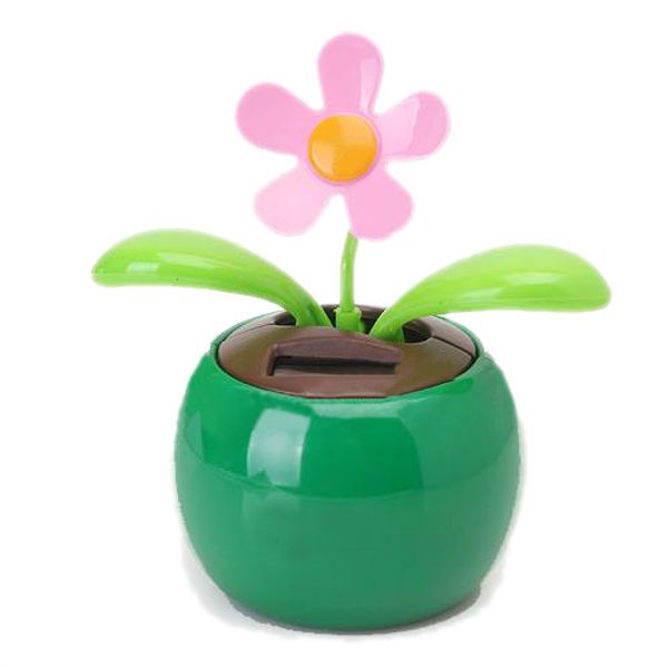 

flip flap solar powered flower flowerpot swing dancing toy novelty home ornament