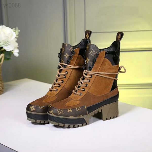 

british wind 2019 winter genuine short boots thick with high heel martin boots leather patform thick bottom locomotive boots female leisure, Black