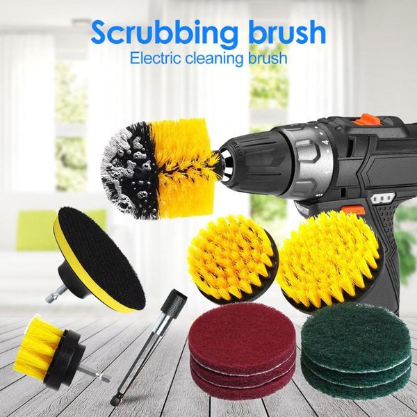 

12pcs electric drill brushes kit lightweight and delicate new and tile cleaner set cleaning brush tub cleaner