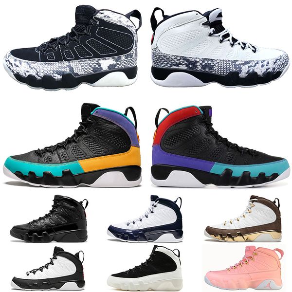 

Wholesale Designer 9 9s Men Women Basketball Shoes Dream It Do It Bred Black White Snake UNC Space Jam Mens Trainers Sports Sneakers