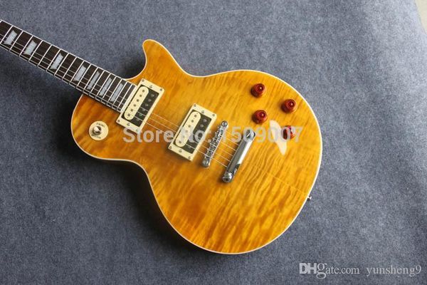 

china guitar slash appetite natural yellow electric guitar