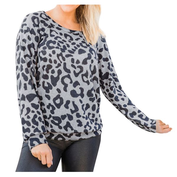 

womens leopard print and blouses 2020 winter autumn ladies long sleeve casual blouse shirt casual streetwear blusas mujer, White