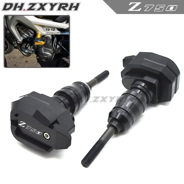 

frame slider crash protector for z750 z750r 2007-2012 08 09 10 11 motorcycle accessories bobbins falling protection