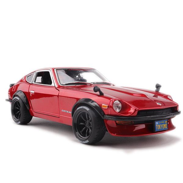 

1: 18 моделирование сплава спортивный автомобиль модель для nissan datsun 240z с рулевым колесом управления передним колесом рулевая игрушка