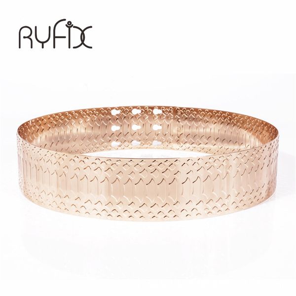 

2020 special offer western ultra wide metal belt ladies fashion exaggerated iron mirror aureate small act the role bl57, Black;brown