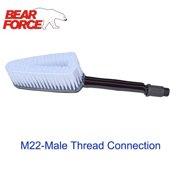 

fix brush water cleaning washing brush rigid with m22 thread connection for high pressure washer car washing