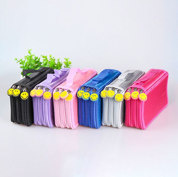 

oxford fabric school pencil case 52 holes pencil case large pen bag box multi kids multifunction stationery pouch