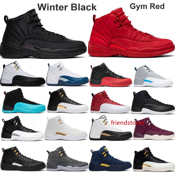 

12 12с мужские ботинки баскетбола фиба 2019 темно-wntr тренажерный зал красный штат мичиган серый шмель игру королевский спорт кроссовки раз