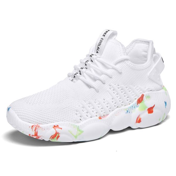 

plus size 35-47 fashion krasovki men's casual shoes male shoes sneakers lightweight breathable tenis masculino 2019 new, Black