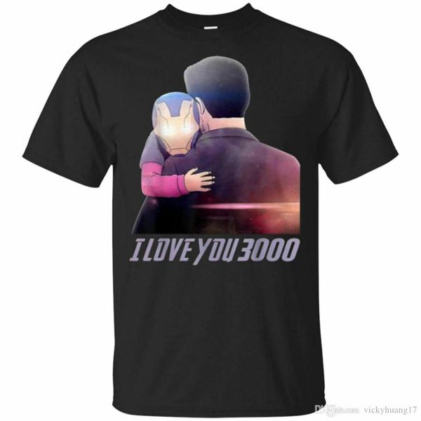 

iron man i love you 3000 black, navy t-shirt s-5xl, White;black