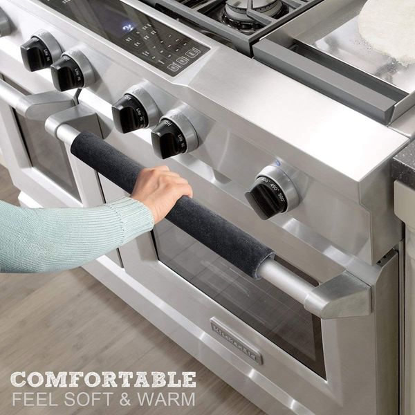 

refrigerator door handle cover kitchen appliance decor handles antiskid protector gloves for fridge oven keep off fingerprints l other house