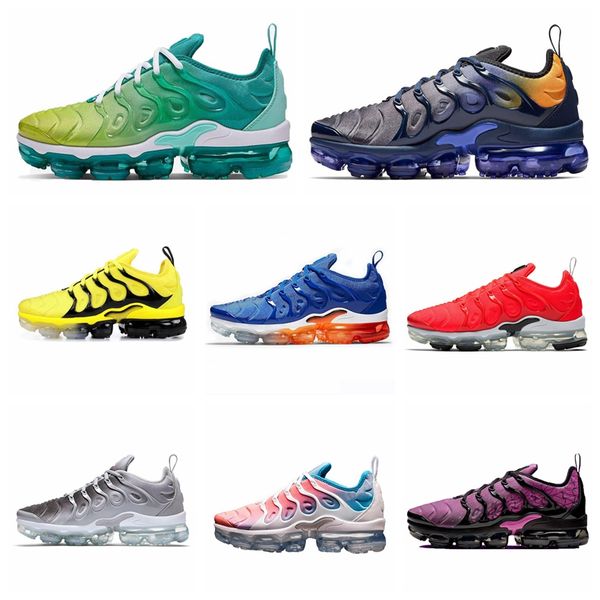 

original sunset fades green tn plus shoes men women grape bright crimson hyper volt wolf grey trainers sneaker