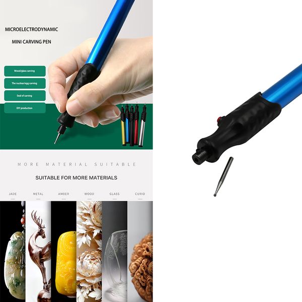 

1pc micro engraver pen for diy craft carved metal jewelry ceramic glass wood statues painting engraving tool