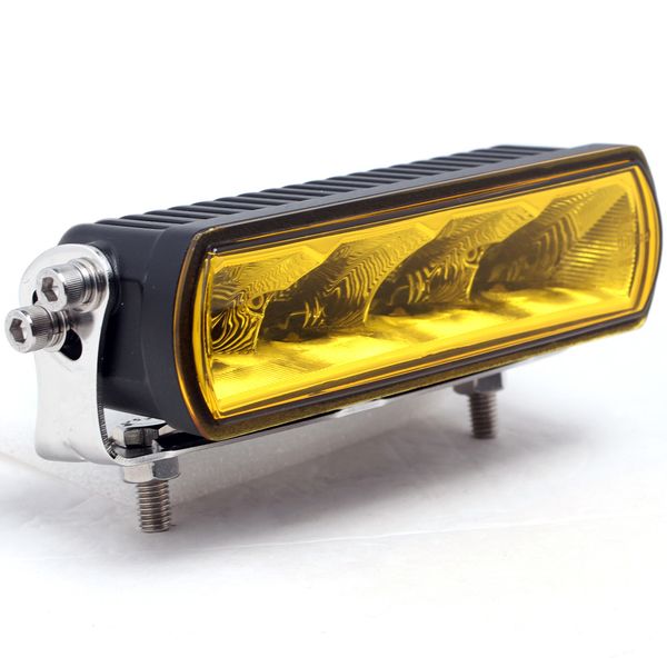 

7c lens 20w 6 inch off road bar light for offroad car 4wd atv suv trucks tractor boat trailer led work lights driving