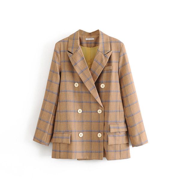 

popular new dt75-27345 european and american fashionable double-breasted suit, Black;brown