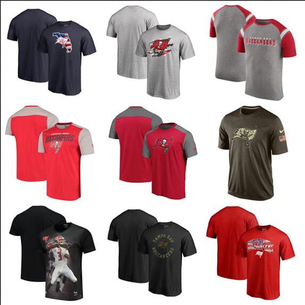 

2019 style tampa bay men pro line by fanatics branded banner state t-shirt - navy black bule red, Blue;black