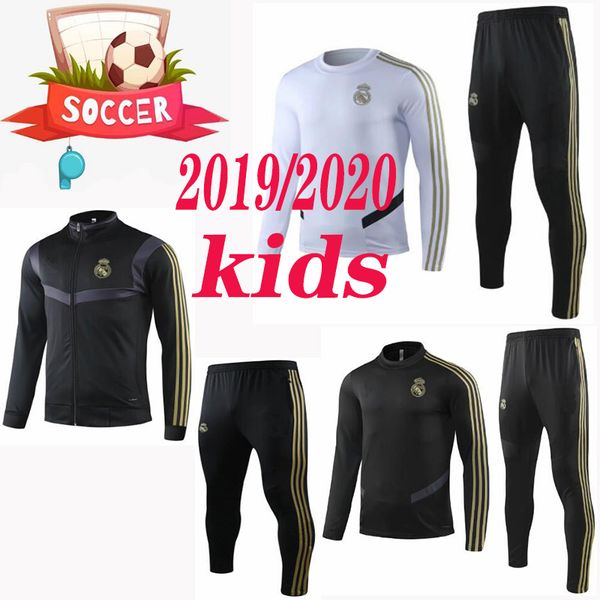

New 2019 2020 real madrid kid occer track uit 19 20 hazard a en io i co boy urvÃªtement ve te de football chandal football training uit