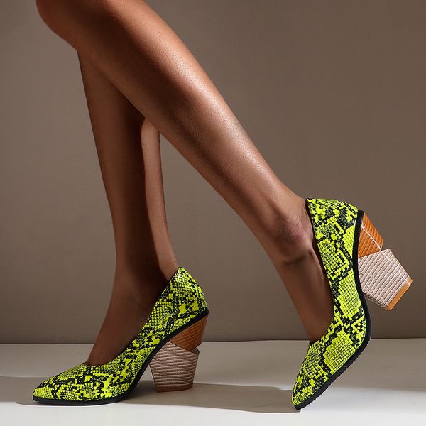 

sarairis 2020 nueva moda súper tacones altos oficina dama zapatos de plataforma de mujer punta puntiaguda deslizamiento en primavera/otoño, Black
