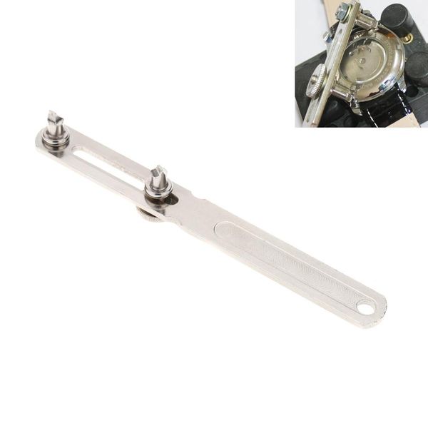 

adjustable watch screw back case cover opener battery replacement tool wrench glitter2008