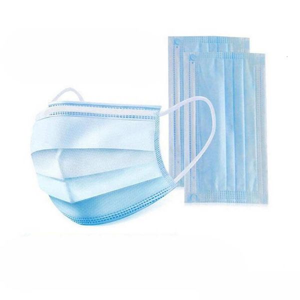 

fashield faceblue mask 3 layer ear loop dust рот маски эр синий маска 3 слойный non woven dustsoft дышащий new