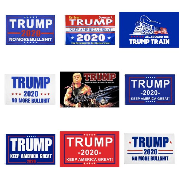

2020 donald trump flag 3*5 ft tank flag digital print polyester banner with 2 metal grommets big hanging trump flag nt #400