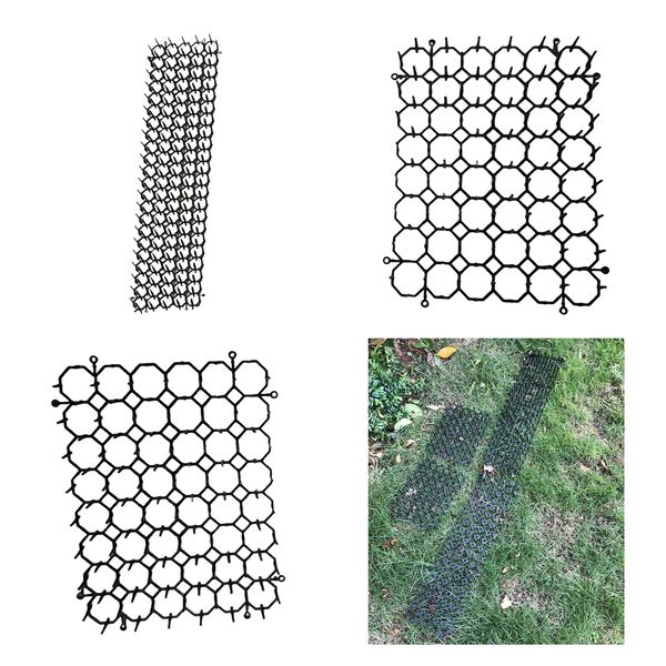 

3x cat dog pet scat repellent spikes training mats for indoor outdoor flower