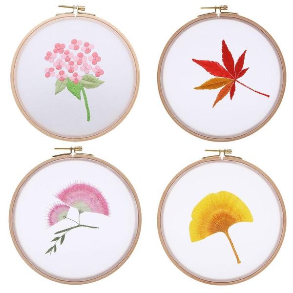 

diy embroidery material package beginner handmade suit embroidery material contains stretch, Black